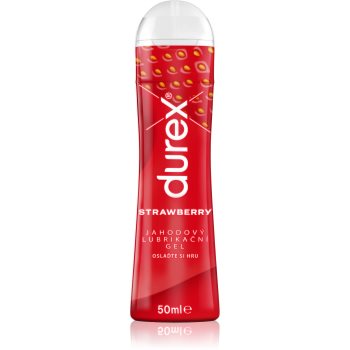 Durex Strawberry gel lubrifiant cu aromă