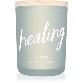 Dw home healing sea salt & lily lumânare parfumată