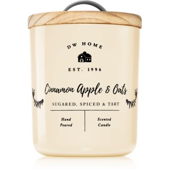 DW Home Farmhouse Cinnamon Apple & Oats lumânare parfumată Apple imagine noua
