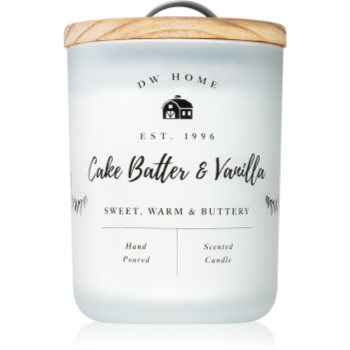 DW Home Farmhouse Cake Batter & Vanilla lumânare parfumată DW Home imagine noua 2022