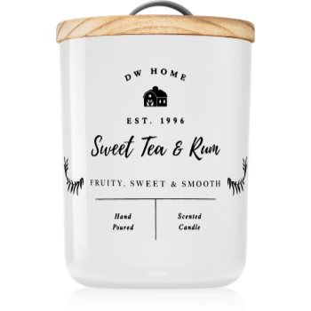 DW Home Farmhouse Sweet Tea & Rum lumânare parfumată DW Home imagine noua 2022