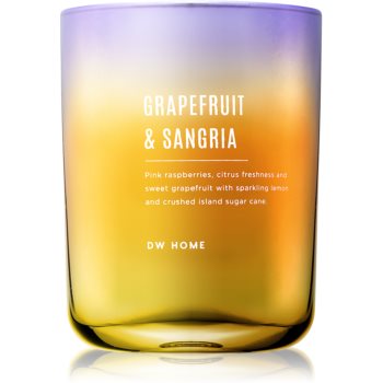 DW Home Grapefruit & Sangria lumânare parfumată DW Home