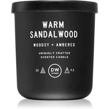 DW Home Warm Sandalwood lumânare parfumată DW Home