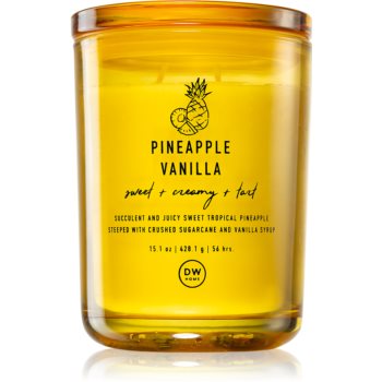 DW Home Prime Vanilla Pineapple lumânare parfumată