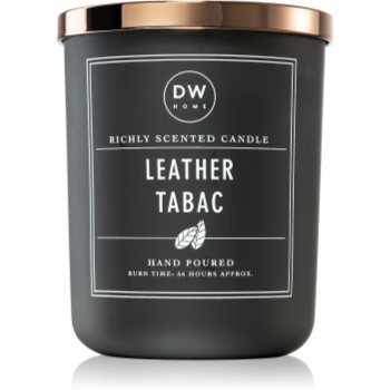 DW Home Signature Leather Tabac lumânare parfumată Online Ieftin DW Home
