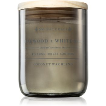 DW Home Naturals Teakwood & White Sage lumânare parfumată