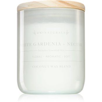 DW Home Naturals White Gardenia & Nectar lumânare parfumată