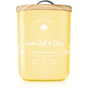 DW Home Farmhouse Lemon Zest & Citrus lumânare parfumată DW Home imagine noua 2022