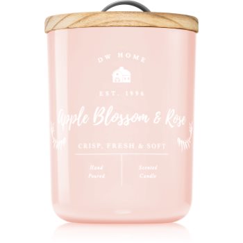Dw home farmhouse apple blossom & rose lumânare parfumată