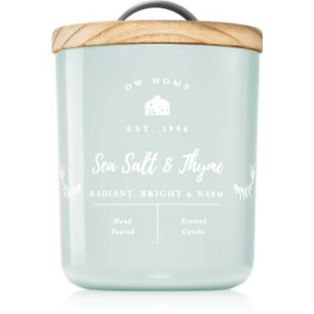 DW Home Farmhouse Sea Salt & Thyme lumânare parfumată