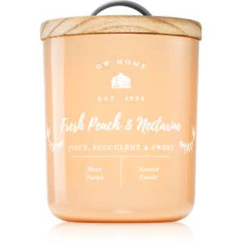 DW Home Farmhouse Fresh Peach & Nectarine lumânare parfumată