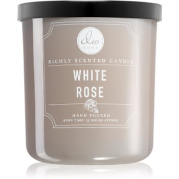 DW Home White Rose lumânare parfumată
