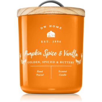 DW Home Farmhouse Pumpkin Spice & Vanilla lumânare parfumată DW Home imagine noua