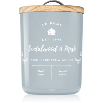 DW Home Farmhouse Sandalwood & Musk lumânare parfumată DW Home imagine noua