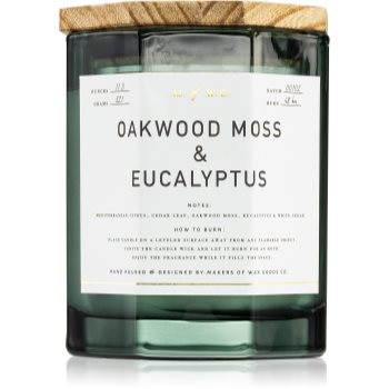 Makers of Wax Goods Oakwood Moss & Eucalyptus lumânare parfumată Eucalyptus imagine noua