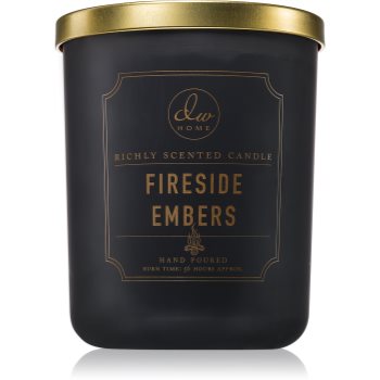 DW Home Signature Fireside Embers lumânare parfumată