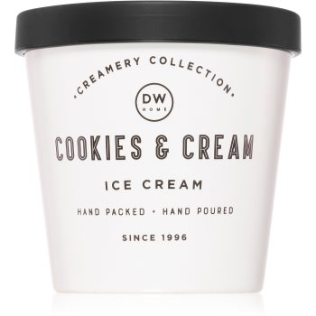 DW Home Creamery Cookies & Cream Ice Cream lumânare parfumată