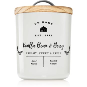 DW Home Farmhouse Vanilla Bean & Berry lumânare parfumată