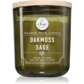 DW Home Signature Oakmoss Sage lumânare parfumată