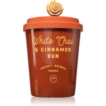 DW Home Cup Of Joe White Chai & Cinnamon Bun lumânare parfumată