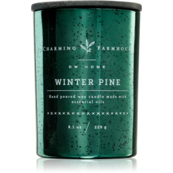 DW Home Charming Farmhouse Winter Pine lumânare parfumată