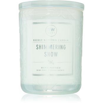 DW Home Signature Shimmering Snow lumânare parfumată