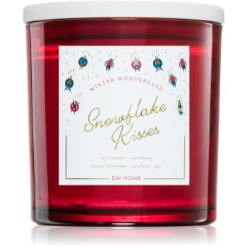 DW Home Winter Wonderland Snowflake Kisses lumânare parfumată