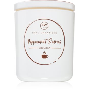 DW Home Cafe Creations Peppermint S\'mores Cocoa lumânare parfumată