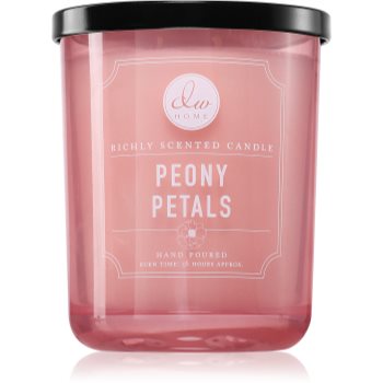 DW Home Signature Peony Petals lumânare parfumată