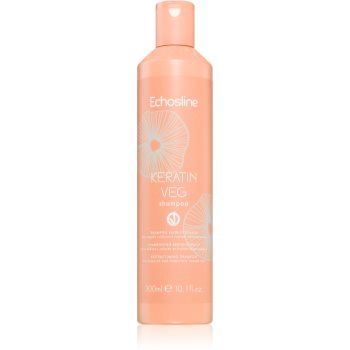 Echosline Keratin veg Shampoo sampon hranitor pentru intarirea firului de par cu aminoacizi