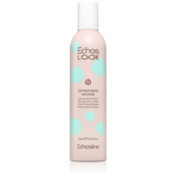 Echosline Extraforce Mousse spuma pentru un styling neted si plin de volum
