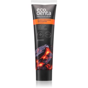 Ecodenta Black Volcanic Whitening pasta de dinti cu efect innalbitor