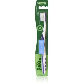 Ecodenta classic perie de dinti fin