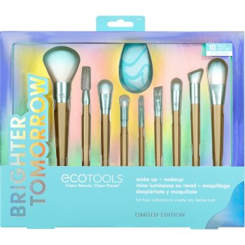 Ecotools brighter tomorrow wake up & make up set perii machiaj (pentru look perfect)