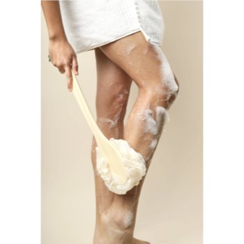 EcoTools EcoPouf® burete corp cu mâner prelungit - 1 | YEO