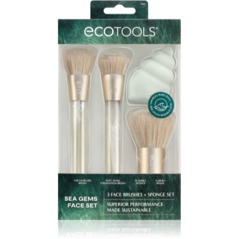 EcoTools Sea Gems Face set set perii machiaj