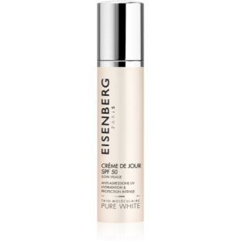 Eisenberg Pure White Crème de Jour SPF 50 crema hidratanta de zi cu protectie solara SPF 50+