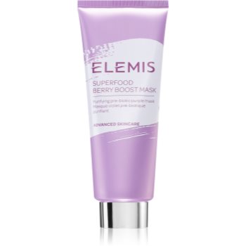 Elemis Superfood Berry Boost Mask mască de față pentru curățare profundă cu efect matifiant