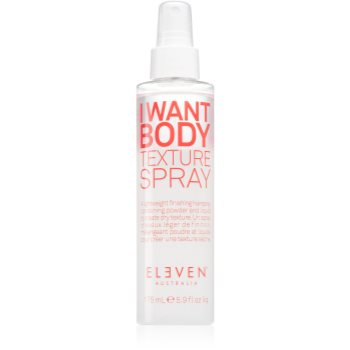 Eleven Australia I Want Body spray de texturare Eleven Australia