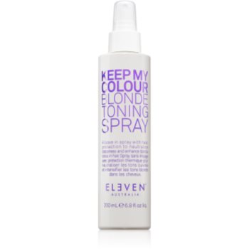  Spray-uri pentru păr, Eleven Australia Keep My Colour Blonde Toning Spray spray tonifiant pentru modelarea termica a parului - Sellmag.ro