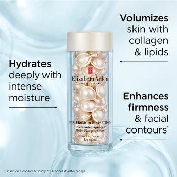  Seruri pentru piele, Elizabeth Arden Ceramide Hyaluronic Acid + Peptides capsule cu serum facial s ceramidy a peptidy - Sellmag.ro