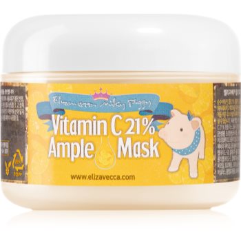 Elizavecca Milky Piggy Vitamin C 21% Ample Mask masca de hidratare si luminozitate pentru ten obosit Elizavecca imagine noua