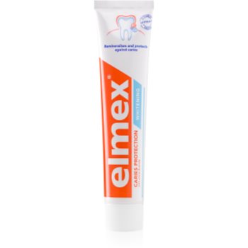 Elmex Caries Protection Whitening pasta de dinti pentru albire cu flor imagine 2021 notino.ro