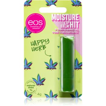 EOS Happy Herb balsam pentru buze cu efect hidratant Eos