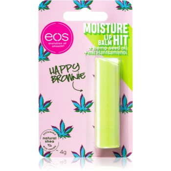 EOS Happy Brownie balsam pentru buze cu efect hidratant Eos