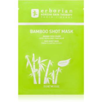 Erborian Bamboo mască textilă nutritivă cu efect de hidratare Online Ieftin accesorii
