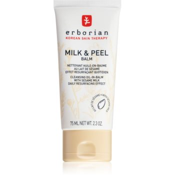 Erborian Milk & Peel lotiune de curatare pentru strălucirea și netezirea pielii accesorii imagine noua