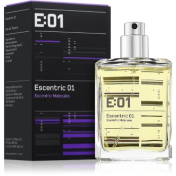 Escentric Molecules Escentric 01 Eau de Toilette unisex + Case