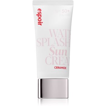 espoir Water Splash Sun Cream Ceramide crema de soare pentru fata SPF 50+