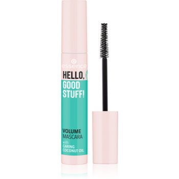 Essence hello, good stuff! mascara cu efect de volum cu ulei de cocos